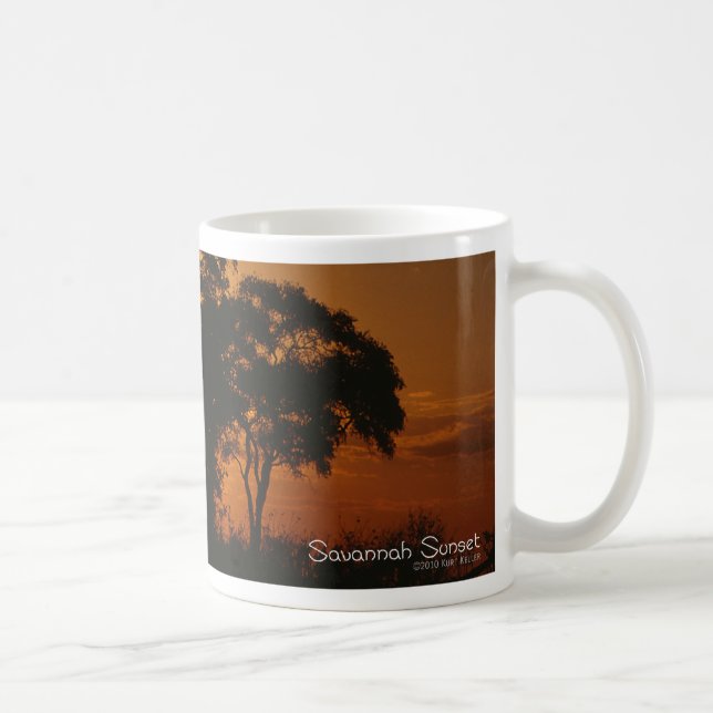 Caneca De Café Savannah Sunset Mug (Direita)