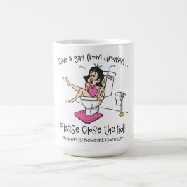 Caneca De Café Save A Girl From Drowning Mug