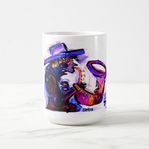 Caneca De Café saxofone