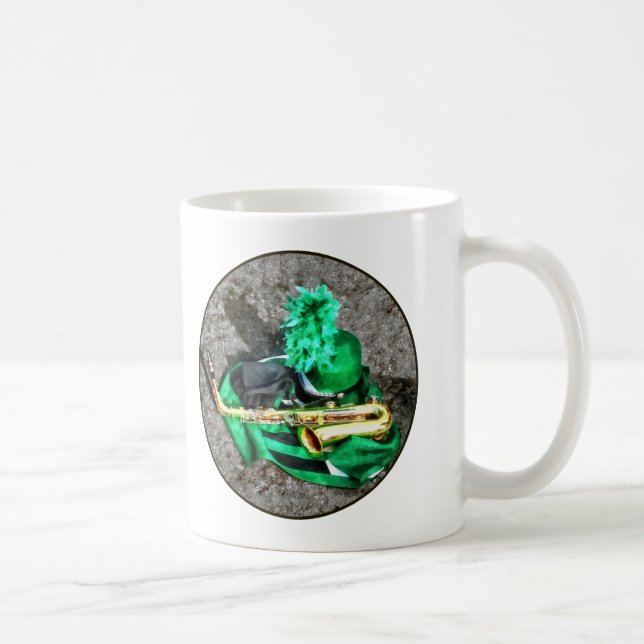 Caneca De Café Saxofone e Uniforme da Banda (Direita)