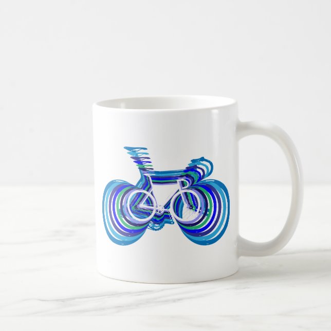 Caneca De Café Sc da bicicleta da trilha (Direita)