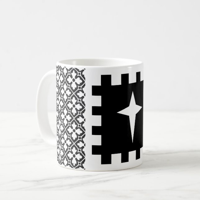 Caneca De Café SCA East Kingdom Norte Army Coffee Mug (Frente Esquerda)