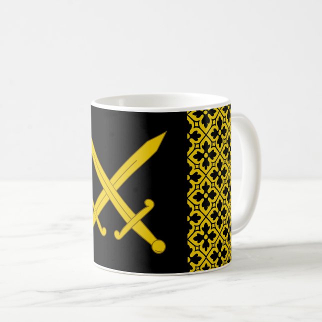 Caneca De Café SCA Knight Marshall Coffee Mug (Frente Esquerda)