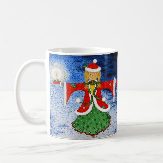 Caneca De Café Scarecrow Christmas Mug (Esquerda)