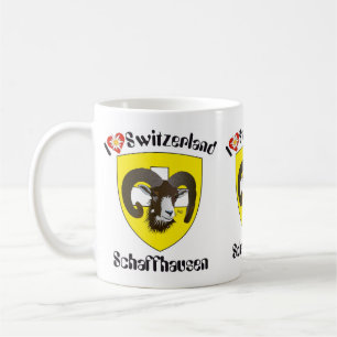 Caneca De Café Schaffhausen Suíça Suisse Svizzera taça
