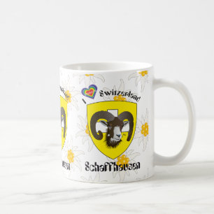 Caneca De Café Schaffhausen - Suíça Suisse - Svizzera taça