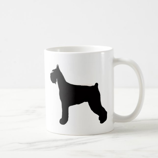 Caneca De Café schnauzer (Direita)