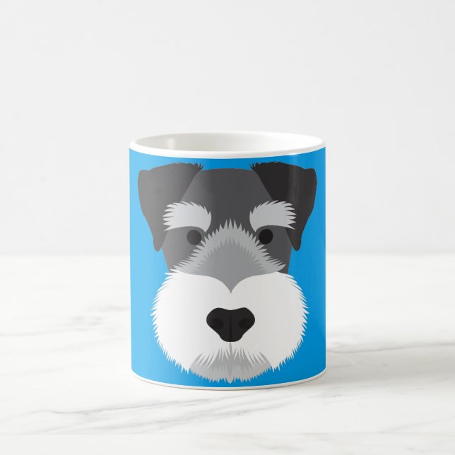 Caneca De Café Schnauzer diminuto (Centro)