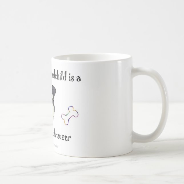 Caneca De Café schnauzer miniatura (Direita)