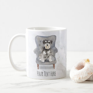 Caneca De Café Schnauzer Mug Personalizado
