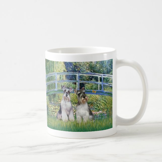 Caneca De Café Schnauzers (dois nat) - Ponte (Direita)