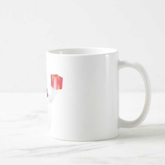 Caneca De Café Schneemann / Boneco de Neve para o Natal (Direita)