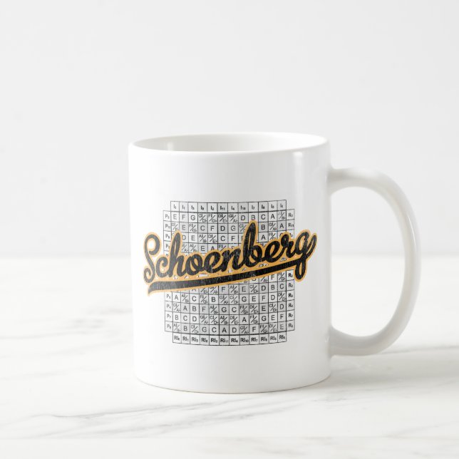 Caneca De Café Schönberg (Direita)