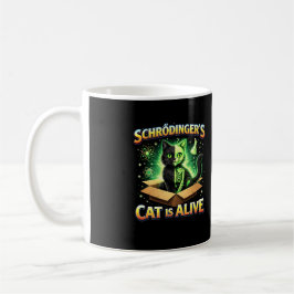 Caneca De Café Schrödinger’s Curious Cat