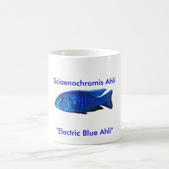 Caneca De Café Sciaenochromis Ahli, (Centro)