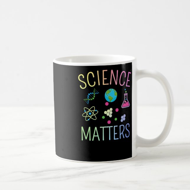 Caneca De Café Science S - Engraçado Pun Sticker (Direita)