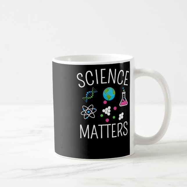 Caneca De Café Science S - Engraçado Pun Sticker1 (Direita)