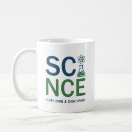 Caneca De Café Science Teacher Typography Design