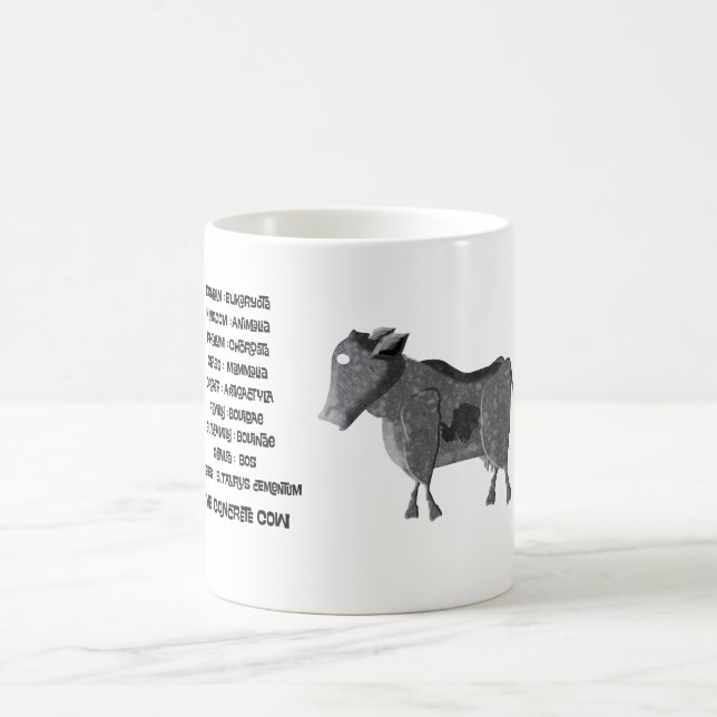 Caneca De Café Scientific classification for the concrete cow (Centro)