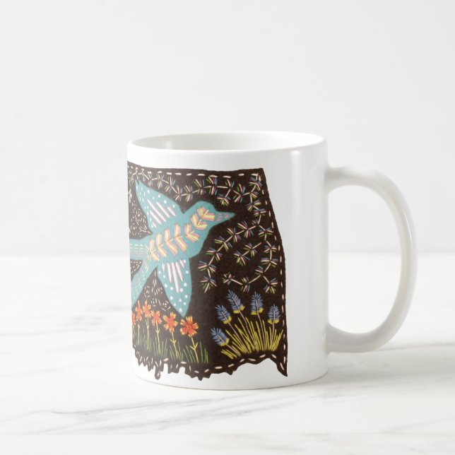 Caneca De Café Scissortail Oklahoma (Direita)