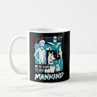 Caneca De Café Scoob Save Humankind