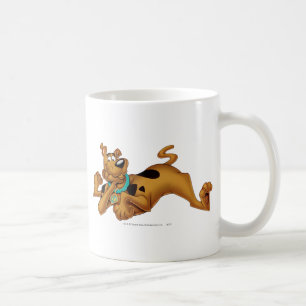 Caneca De Café Scooby-Doo que encontra-se para baixo