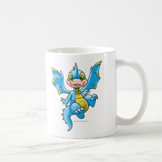 Caneca De Café Scorchio azul curioso