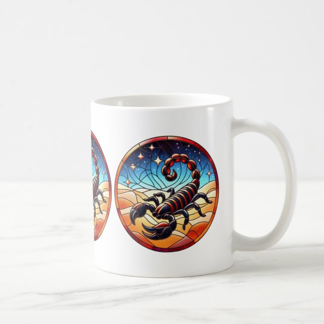 Caneca De Café Scorpio Coffee Mug (Direita)