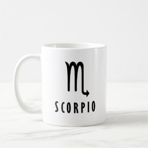 Caneca De Café Scorpio zodiac
