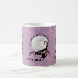 Caneca De Café Scorpion 24 22 taça octobre au novembre
