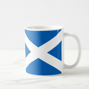 Caneca De Café Scotland Flag Cerâmica Mug