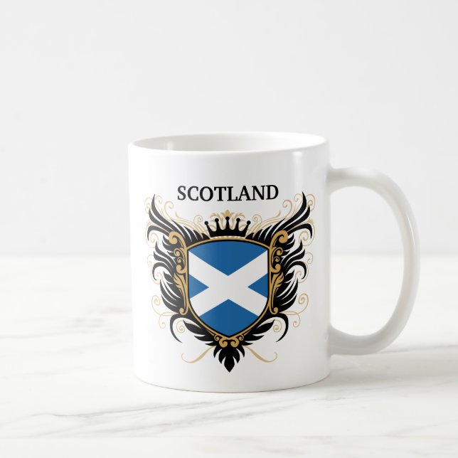 Caneca De Café Scotland [personalize] (Direita)