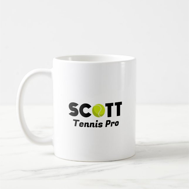 Caneca De Café Scott Tênis (Esquerda)