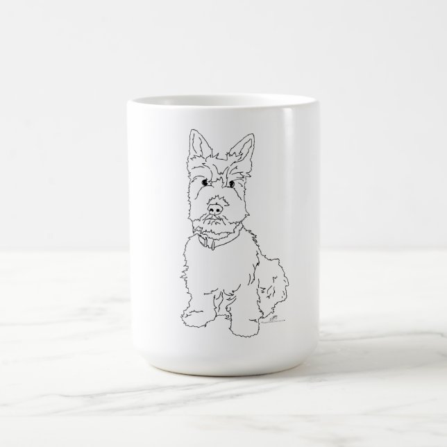 Caneca De Café Scottie Dog (Centro)