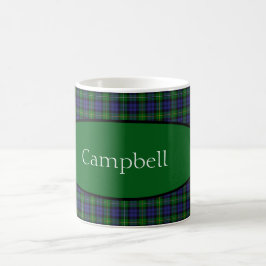 Caneca De Café Scottish Campbell Family Tartan Personalizado