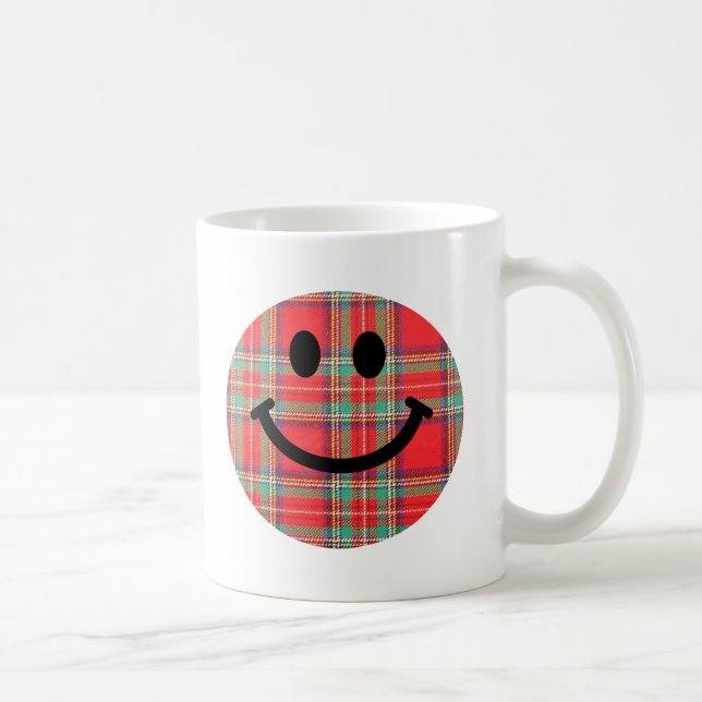Caneca De Café Scottish do Tartan (Direita)