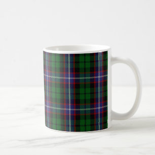 Caneca De Café Scottish do Tartan de Russell do clã