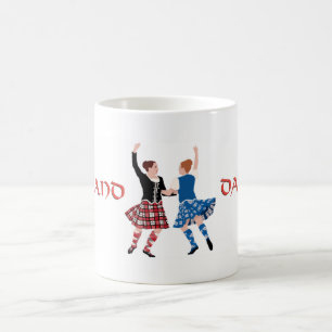 Caneca De Café Scottish Highland Dance Reel