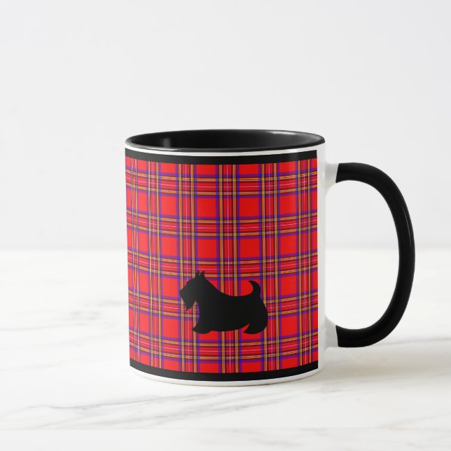 Caneca de Café Scottish Terrier Presente (Direita)