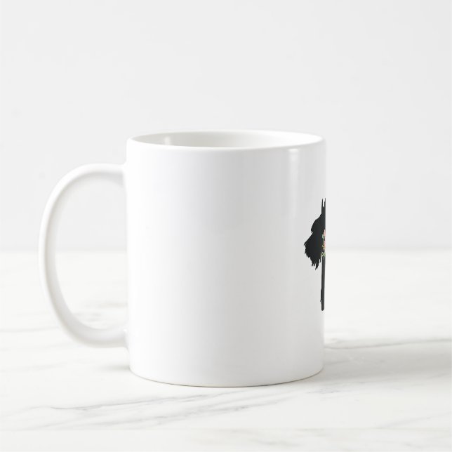 Caneca De Café Scottish Terrier Scottie Dog (Esquerda)