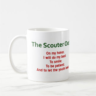 Caneca De Café Scouter Oath Coffee Mug (Spoof on the Scout Oath)
