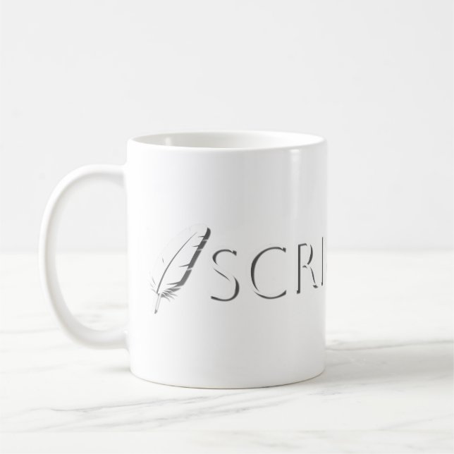 Caneca De Café Scribe Vibes Escritores Autores Poetas (Esquerda)