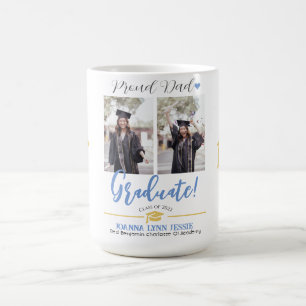 Caneca De Café Script de Obrigados de Boné ouro para gradação ele