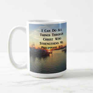 CANECA DE CAFÉ SCRIPTURE 4:13 DOS FILIPÍPCIOS DE RETIRADA