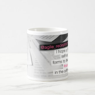 Caneca De Café Scrum na máquina do café