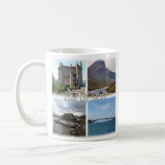 Caneca De Café SCT005 SCOTLAND, A ilha de Skye, (Esquerda)