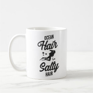Caneca De Café Scuba Mergulhando Mergulhador Garota do Oceano Ar