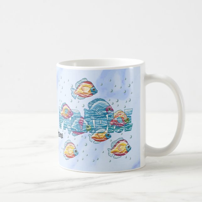 Caneca De Café Scuba Paradise (Direita)