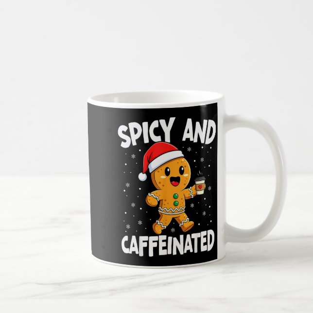 Caneca De Café Scy And Caffeinated Coffee Women Gingerbread Chris (Direita)