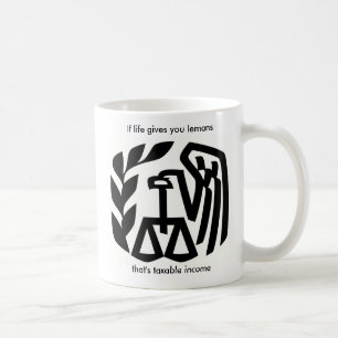 Caneca De Café Se a vida lhe dá limões, aquele é rendimento